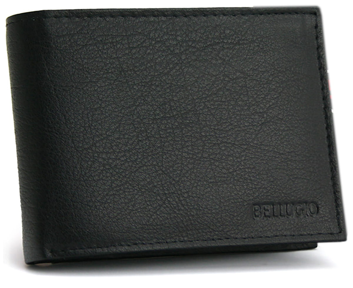 Pánská kožená peněženka Bellugio lovely design, černá