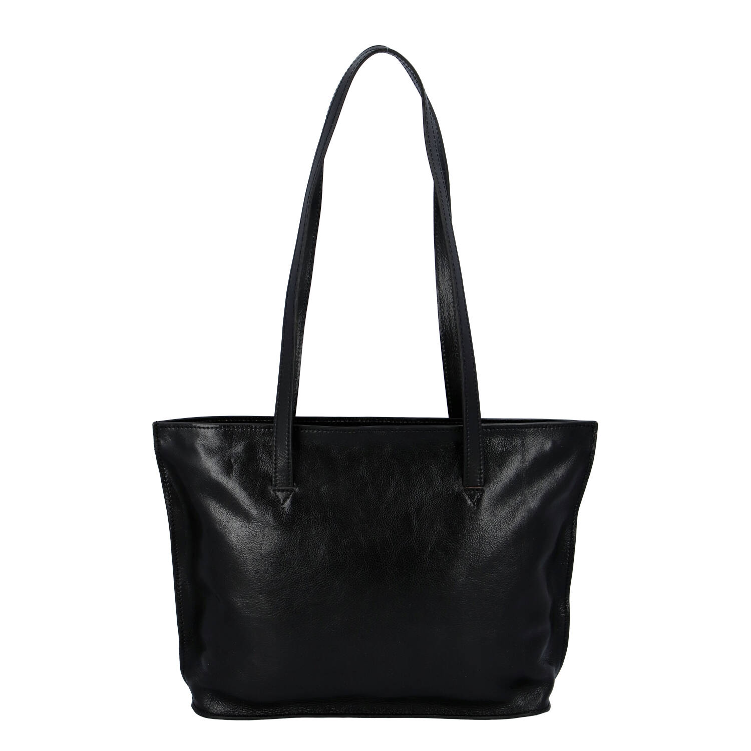 Stylová a praktická dámská kožená taška Josette, černá