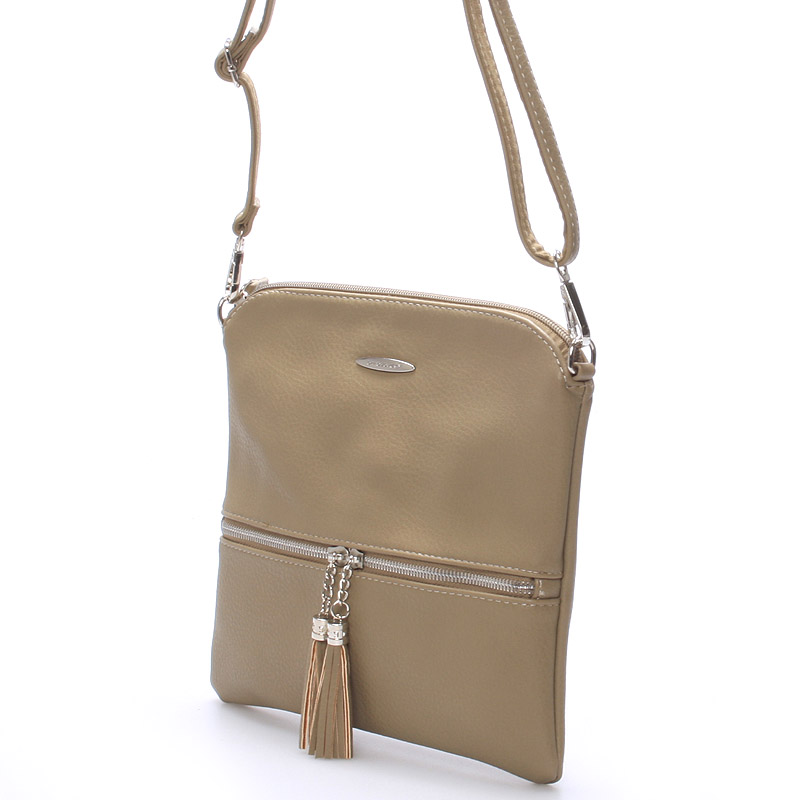 Dámské crossbody David Jones Anabella, khaki