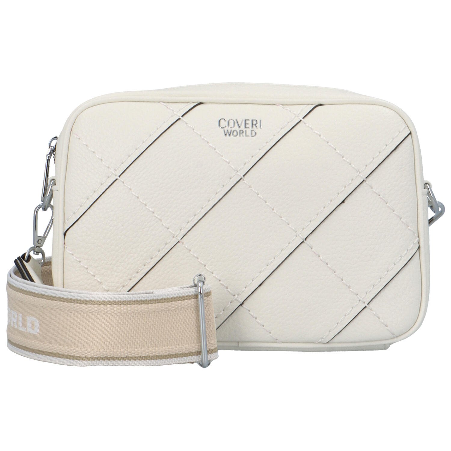 Stylová dámská crossbody Duavani, bílá